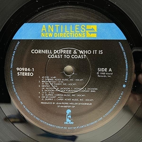 CORNELL DUPREE / WHO IT IS / Coast To Coast (LP) / Island
