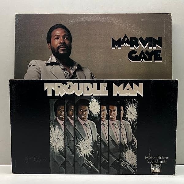 レコードメイン画像：良好!! USオリジナル GF特殊ジャケット MARVIN GAYE Trouble Man ('72 Tamla) 映画『トラブル・マン』サントラ OST マーヴィン・ゲイ 名作