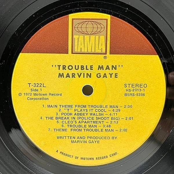 MARVIN GAYE / Trouble Man (LP) / Tamla | WAXPEND RECORDS