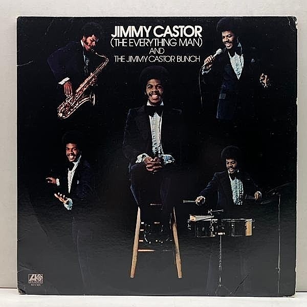 レコードメイン画像：【超重量の極太ヘヴィーFUNK収録】Cut無し!良好! USオリジナル JIMMY CASTOR BUNCH The Everything Man ('74 Atlantic) LOU REED カヴァー