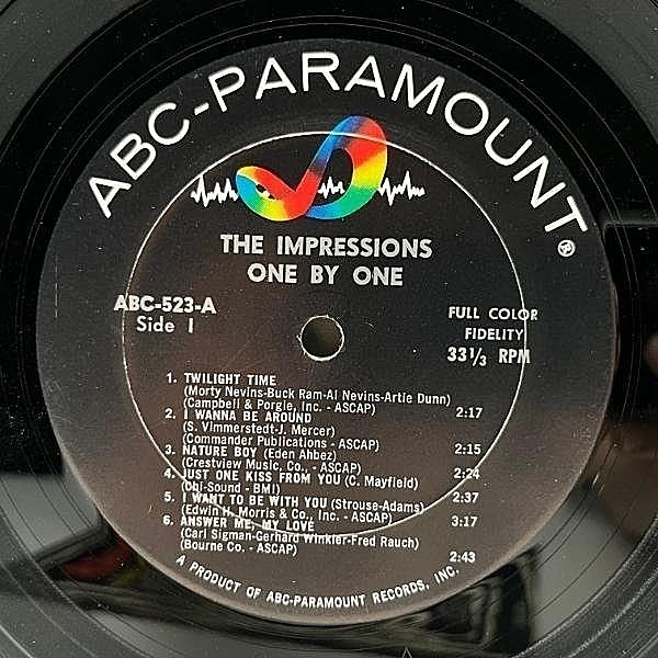 IMPRESSIONS / One By One (LP) / ABC | WAXPEND RECORDS