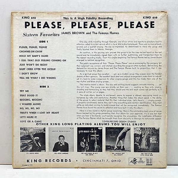 JAMES BROWN / Please, Please, Please (LP) / King | WAXPEND