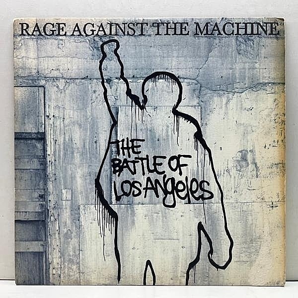 レコードメイン画像：良好盤!! USオリジナル 両マト1 初版 E規格 RAGE AGAINST THE MACHINE The Battle Of Los Angeles ('99 Epic) BRENDAN O'BRIEN prod.