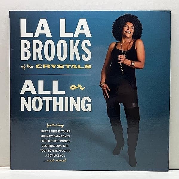 レコードメイン画像：【元クリスタルズ】USオンリー LA LA BROOKS All Or Nothing of the CRYSTALS // 60s PHIL SPECTORサウンドを彷彿させる最高のGIRL POP