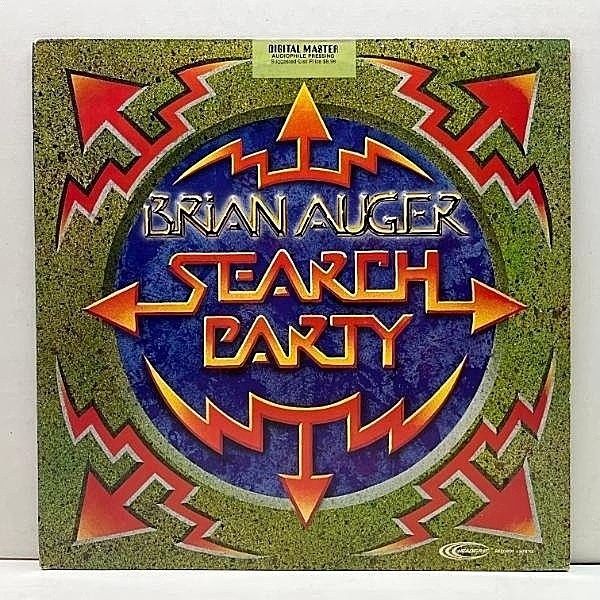 レコードメイン画像：Cut無し!良好! USオリジナル BRIAN AUGER Search Party ('81 Headfirst) コズミックプログレフュージョン 傑作 JAZZ-FUNK ドラムブレイク