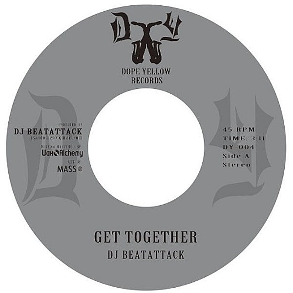 レコードメイン画像：ドラム／サンプリング・ファンク！DJ BEATATTACK GET TOGETHER / NON DARK RAIN (Non-Da-Ku-Re) 7 EP