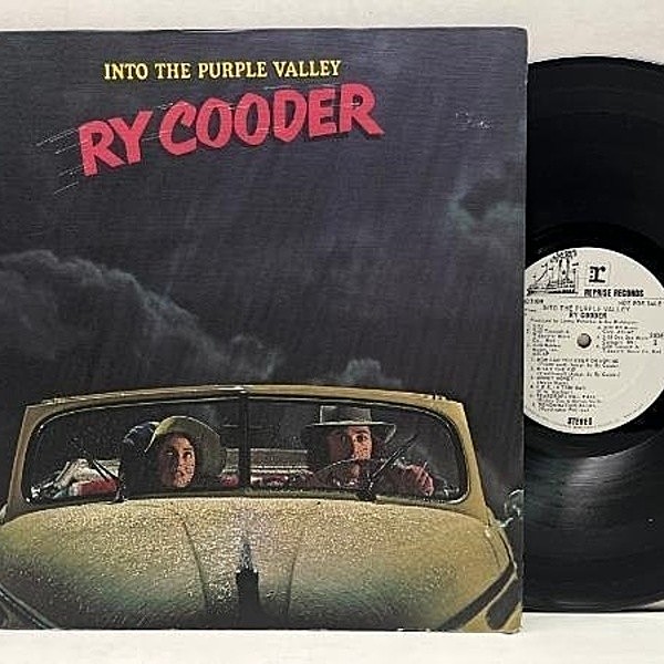 レコードメイン画像：白プロモ 良好!! 初版 Wマーク無し USオリジナル RY COODER Into The Purple Valley ('72 Reprise) ライ・クーダー 紫の峡谷 w/インサート