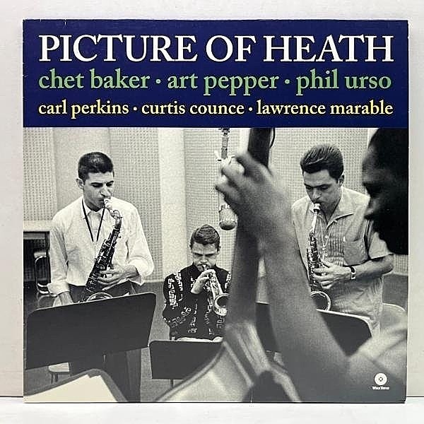 レコードメイン画像：【限定 180g MONO, Pure Virgin Vinyl】CHET BAKER & ART PEPPER Picture Of Heath ( Playboys ) w/ Carl Perkins, Curtis Counce 重量盤