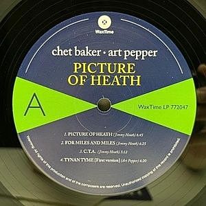LP CHET BAKER & ART PEP Playboys 950655 WaxTime In C EUROPE