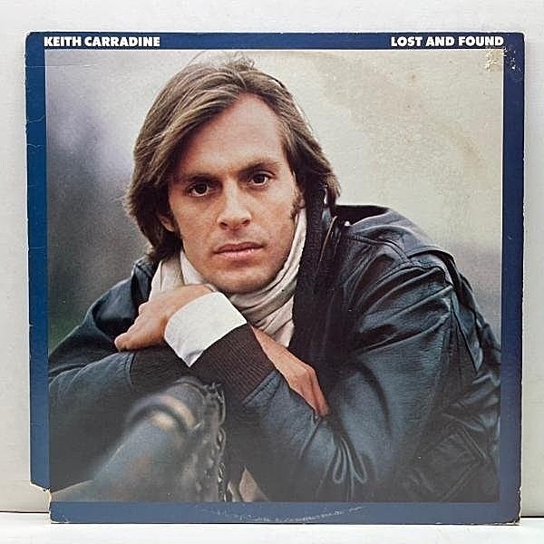 レコードメイン画像：【トム・ウェイツの極上メロウCOVER収録】良好!! USオリジナル KEITH CARRADINE Lost And Found ('78 Asylum) ジョン・キャラダインの息子