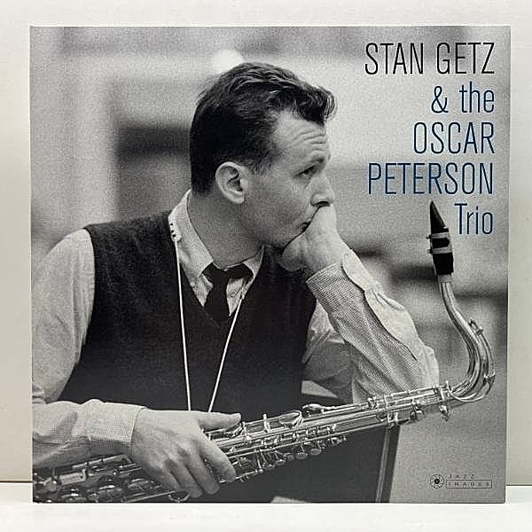 レコードメイン画像：【Jean-Pierre Leloirジャケット】STAN GETZ & THE OSCAR PETERSON TRIO (Jazz Images) Limited Edition 180g 限定 重量盤 LP