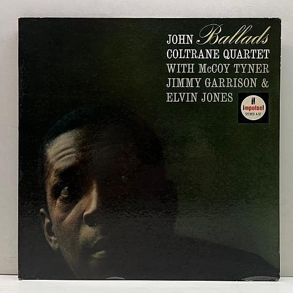 レコードメイン画像：USオリジナル VANGELDER刻印 橙ツヤ JOHN COLTRANE Ballads ('62 Impulse) ジョン・コルトレーン McCOY TYNER JIMMY GARRISON ELVIN JONES