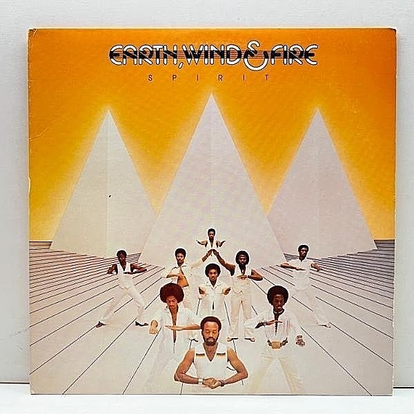 レコードメイン画像：Cut無し!良好! w/専用インナー USオリジナル EARTH WIND & FIRE Spirit ('76 Columbia) 魂 スピリット NAS Live Now サンプリング Getaway
