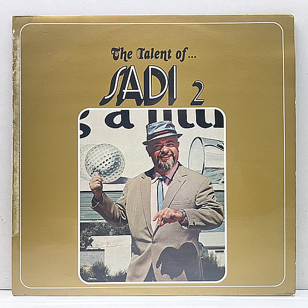 レコードメイン画像：【強烈な漆黒ドラムブレイクの欧州JAZZ-FUNK収録】良好!! BELGIUMプレス SADI The Talent Of... Sadi 2 カルト作 Swing A Little 同内容
