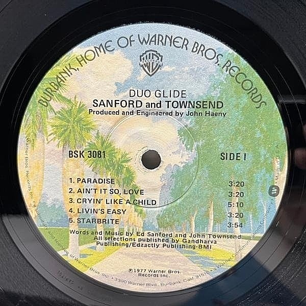 Duo-Glide / Sanford & Townsend 日本版 SANFORD & TOWNSEND / STANFORD-TOWNSEND BAND / Duo-Glide (LP