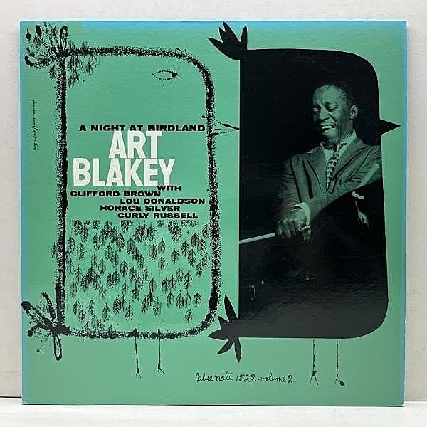 レコードメイン画像：美再生!!【MONO】ART BLAKEY QUINTET A Night At Birdland, Volume 2 (Blue Note 1522) アート・ブレイキー／バードランドの夜