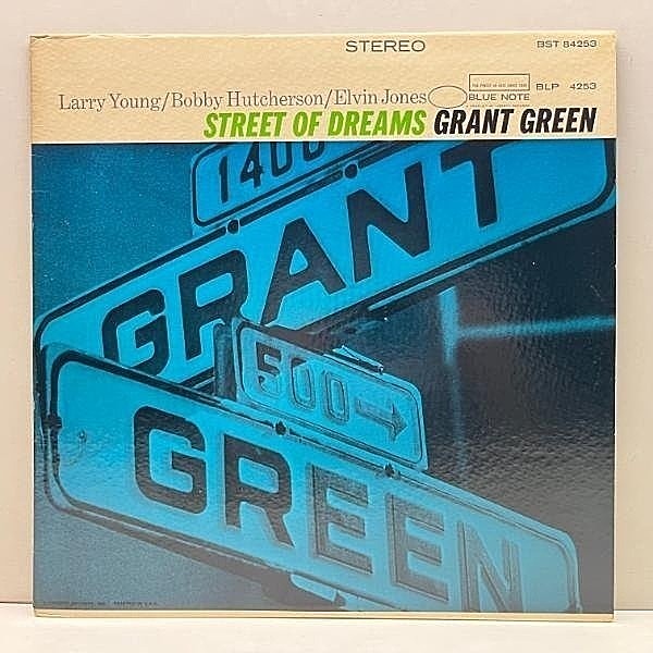 GRANTGREENグラント・グリーンLP✩STREET OF DREAMS GRANT GREEN / Street Of Dreams (LP) / Blue Note | WAXPEND