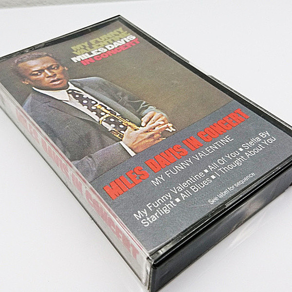 レコードメイン画像：CASSETTE TAPE／カセット テープ MILES DAVIS My Funny Valentine - Miles Davis In Concert '64年 伝説ライヴ マイルス・デイビス