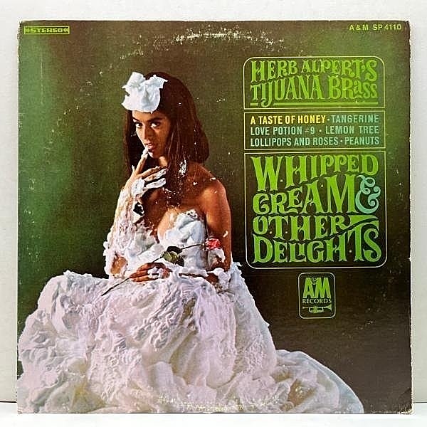 レコードメイン画像：良好盤!!【初版 R無し USオリジナル】HERB ALPERT & Tijuana Brass Whipped Cream ('65 A&M) オールナイトニッポンのテーマ 米 初回プレス