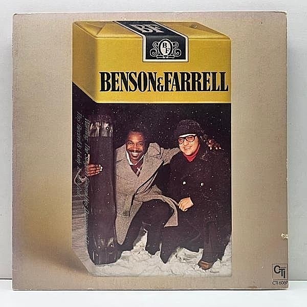 レコードメイン画像：【都会的な洗練ジャズファンク】良好!! VANGELDER刻印 USオリジナル GEORGE BENSON & JOE FARRELL ('76 CTI) ソウルフルなアプローチ抜群！
