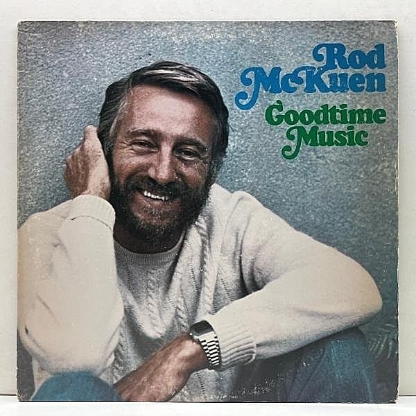 レコードメイン画像：【ビートニク詩人によるポップヴォーカル／バラード】良好!! USオリジナル ROD McKUEN Goodtime Music ('75 Warner) ジャック・ケルアック