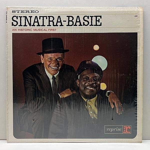 レコードメイン画像： シュリンク美品!! USプレス FRANK SINATRA / COUNT BASIE An Historic Musical First (Reprise FS-1008) 初の共演アルバム！