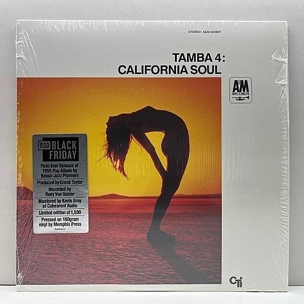 レコードメイン画像：【幻の未発表音源】シュリンク美品!! 180g重量盤 限定1500部 TAMBA 4 California Soul (A&M / 620867) RSD 2019 米プレス ソウル名曲など