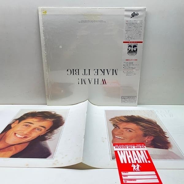 Wham レコード ワム！(Wham!)の大ヒットアルバム2作品が、30年ぶりにアナログ