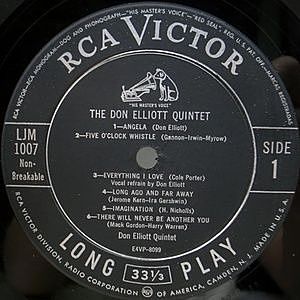 DON ELLIOTT / The Don Elliott Quintet (LP) / RCA Victor