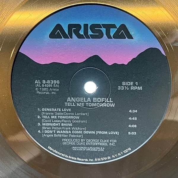 【中古】 Let Me Be the One Tell Me Tomorrow アンジェラ・ボフィル Angela Bofill / Let me be the one - DAIEIRECORD