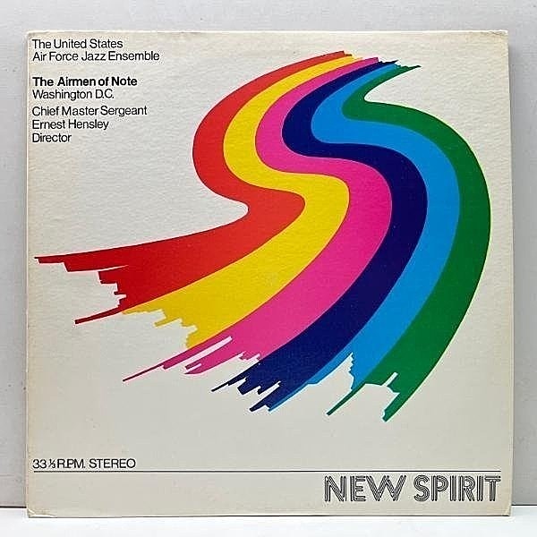 レコードメイン画像：【軍隊バンドならではの名曲カヴァーが充実】Private 自主製作 AIRMEN OF NOTE New Spirit || E,W&F Getaway, HERBIE HANCOCK Butterfly