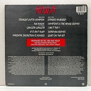 N.W.A / Straight Outta Compton (LP) / 4th & Broadway