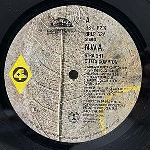 N.W.A / Straight Outta Compton (LP) / 4th & Broadway