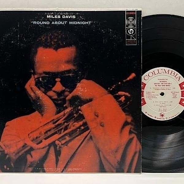 レコードメイン画像：激レア 1A/1A プロモ 美盤!! オリジナル MILES DAVIS Round About Midnight (Columbia CL 949) MONO 6eye 深溝 米 初回 モノラル