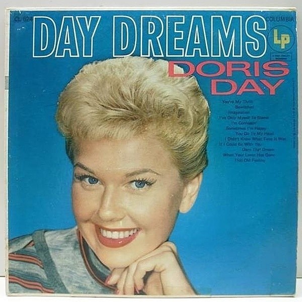 レコードメイン画像：《若きドリス・デイの傑作集》MONO 6eye 深溝 DORIS DAY Day Dreams (Columbia CL 624) モノラル PLAY概ね良好！