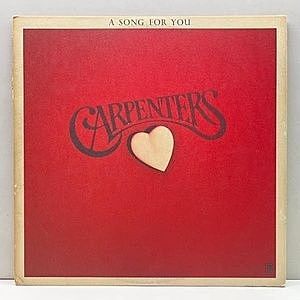 レコード画像：CARPENTERS / A Song For You