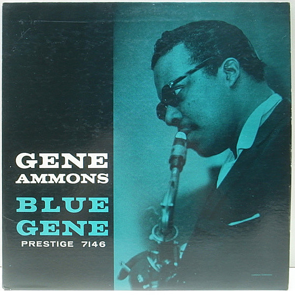 レコードメイン画像：貴重な美品!! 深溝 MONO オリジナル GENE AMMONS Blue Gene ('58 Prestige) RVG刻印 MAL WALDON, DOUG WATKINS