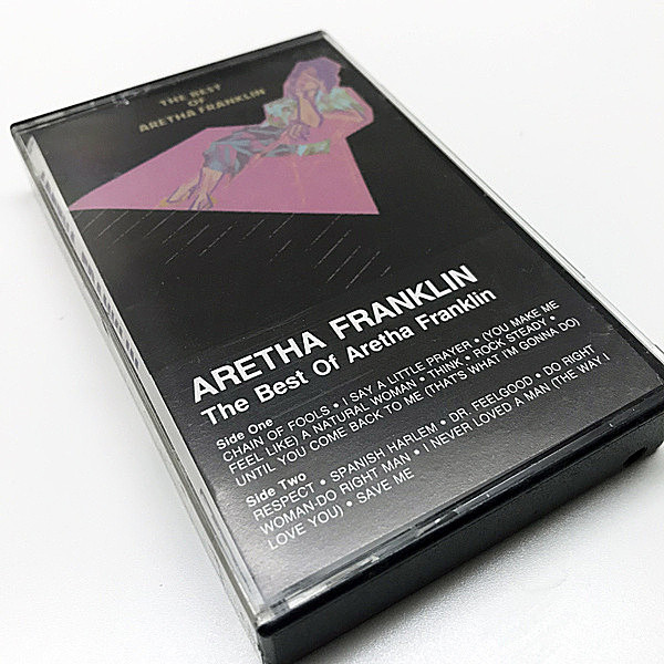 レコードメイン画像：CASSETTE TAPE / テープ ARETHA FRANKLIN The Best Of Aretha Franklin ('84 Atlantic) アレサ・フランクリン／ベスト
