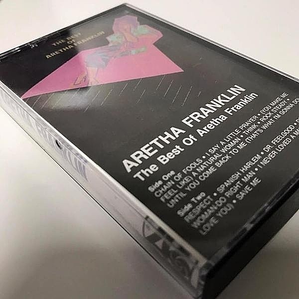 レコードメイン画像：CASSETTE TAPE / テープ ARETHA FRANKLIN The Best Of Aretha Franklin ('84 Atlantic) アレサ・フランクリン ／ ベスト