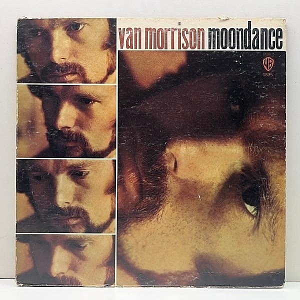 レコードメイン画像：USオリジナル 初回オリーヴLbl. VAN MORRISON Moondance ('70 Warner Bros.) ヴァン・モリソン／ムーンダンス 最高傑作 米 LP 原盤
