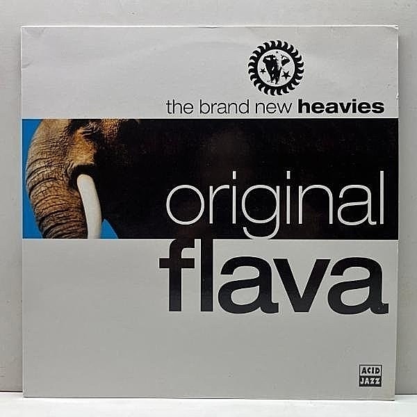レコードメイン画像：良好!! UKオリジナル BRAND NEW HEAVIES Original Flava ('94 Acid Jazz) 黄金時代の未発表曲集 Never Stop, Dream Come True ほか