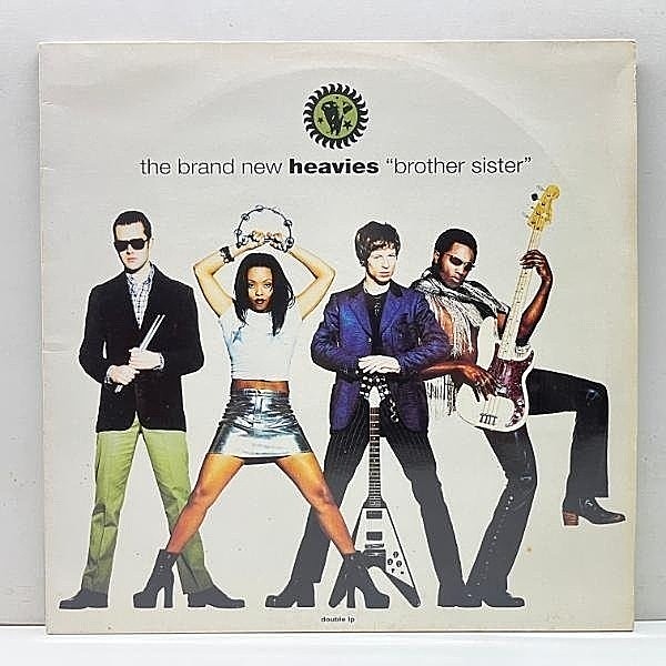 レコードメイン画像：UKオリジナル 2LP BRAND NEW HEAVIES Brother Sister ('94 FFRR) Dream On Dreamer, USには未収 Midnight At The Oasis ほか Acid Jazz名盤