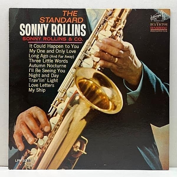 レコードメイン画像：美品!! オリジナル MONO 深溝 SONNY ROLLINS The Standard (RCA LPM-3355) Herbie Hancock, Jim Hall, Bob Cranshaw 米 初回 モノラル