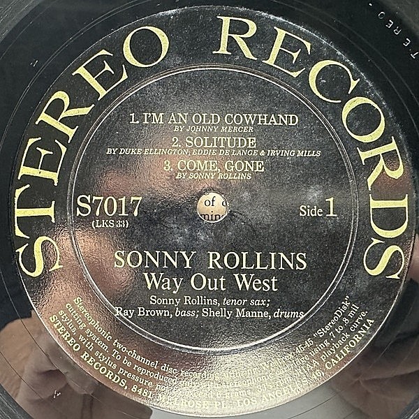 SONNY ROLLINS WAY OUT WEST usレコード Amazon.co.jp: Way Out West: ミュージック
