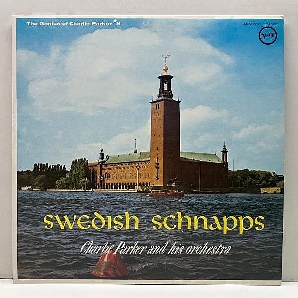 レコードメイン画像：美品【MONO】CHARLIE PARKER Swedish Schnapps (Verve 18MJ 9013) w/ Red Rodney, Miles Davis, Kenny Dorham 国内 モノラル
