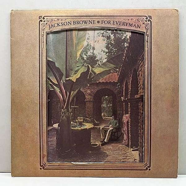 レコードメイン画像：良好品!! USオリジナル 初版 SD規格 Wマーク無し JACKSON BROWNE For Everyman ('73 Asylum) ギミック 特殊ジャケ w/ DAVID LINDLEY