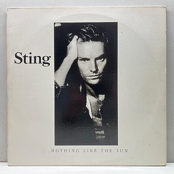 レコードメイン画像：良好!!【半透明ヴァイナル】2LP 米オリジ STING Nothing Like The Sun ('87 A&M) 名曲 Englishman In New York ほか DMM, MASTERDISK刻印
