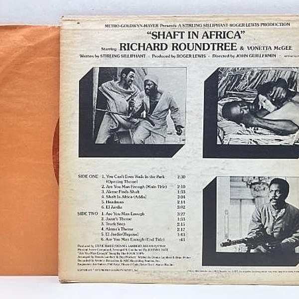 状態良好Johnny Pate / Shaft In Africa　LPレコード JOHNNY PATE / Shaft In Africa (LP) / ABC | WAXPEND RECORDS