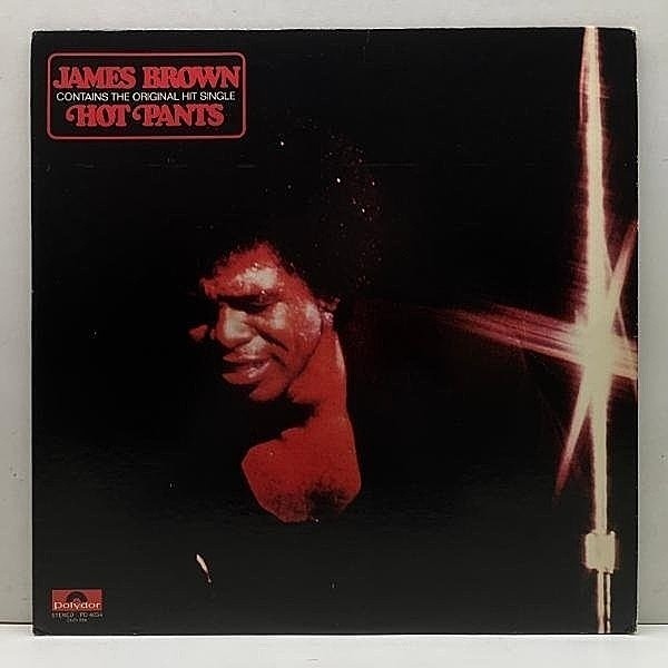 レコードメイン画像：【PETE ROCK サンプリングネタ】良好!! RL刻印 (Bob Ludwig Cut) USオリジナル JAMES BROWN Hot Pants ('71 Polydor) J.B’sのジャム演奏