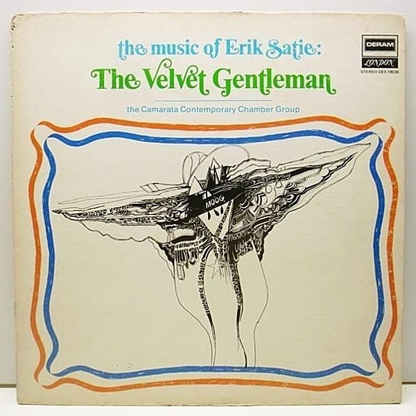 レコードメイン画像：エリック・サティ集！Camarata Contemporary Chamber Group, Erik Satie／The Velvet Gentleman 現代音楽  Modern Classical